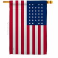 Guarderia 28 x 40 in. United State 1859-1861 American Old Glory House Flag with Double-Sided Banner Garden GU3904736